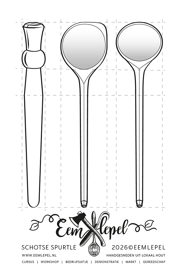Eemlepel spurtle